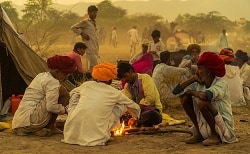 shared campfire
