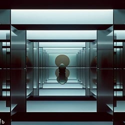infinite reflection